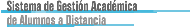 Sistema de Gestion Academica 